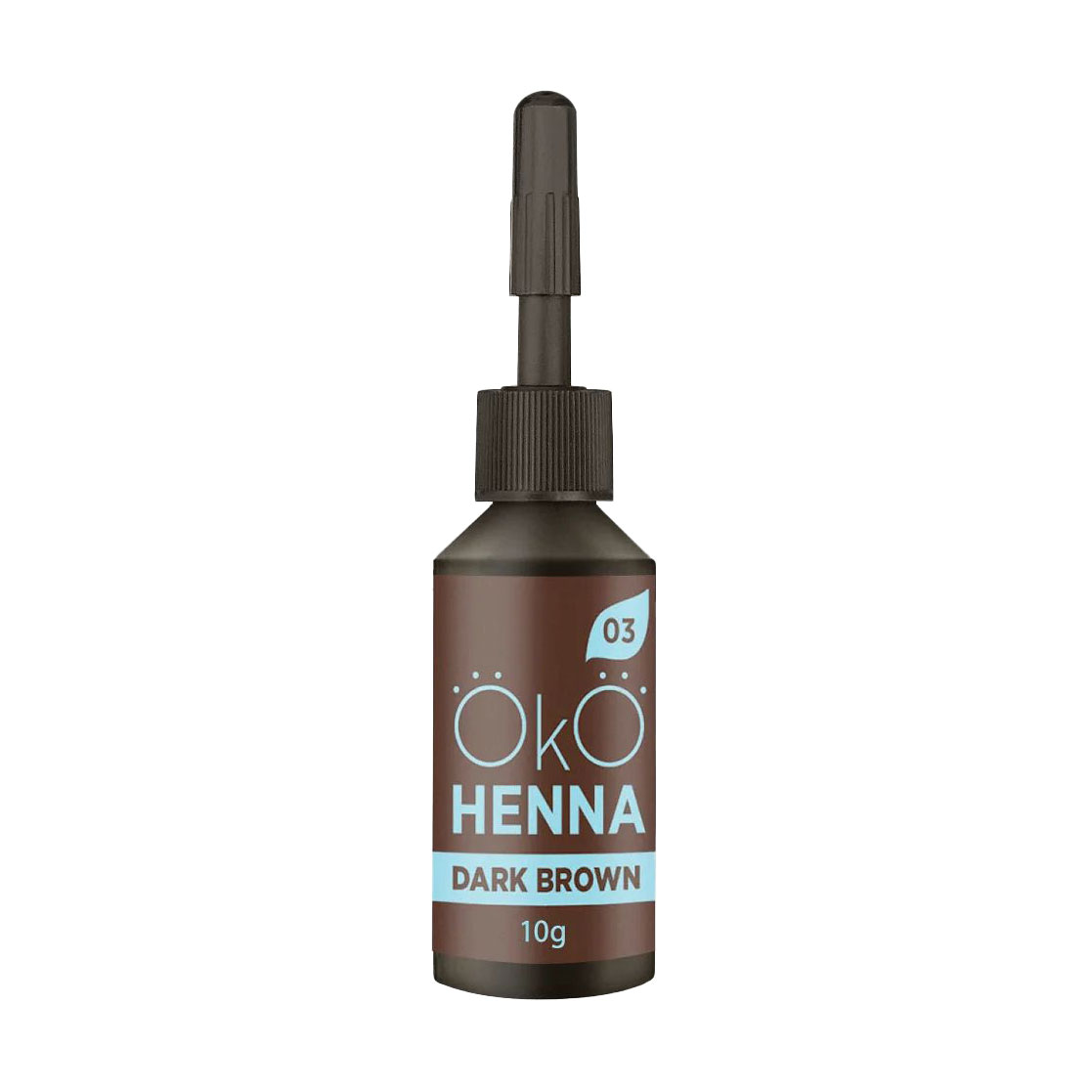Хна для брів OkO Lash &amp; Brow Henna Power Powder 03 Dark Brown, 10 г